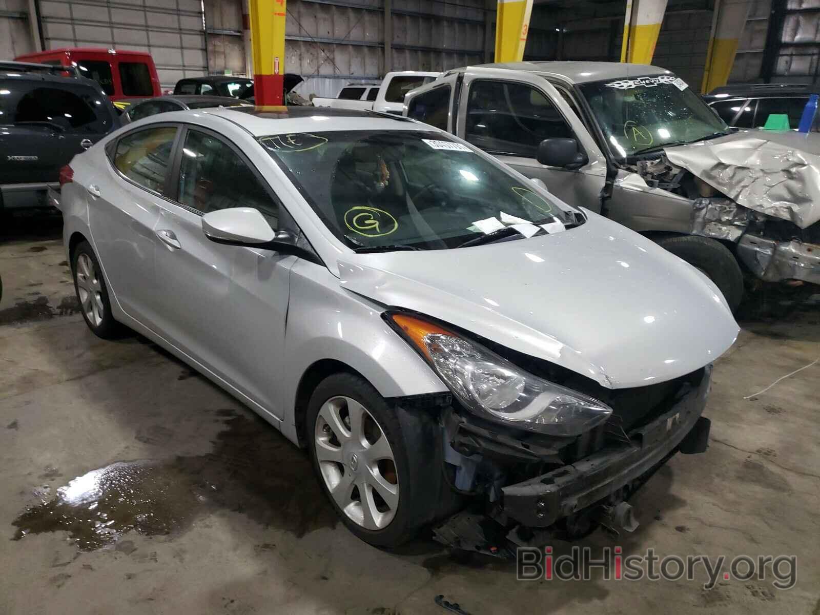 Photo KMHDH4AE6CU408880 - HYUNDAI ELANTRA 2012