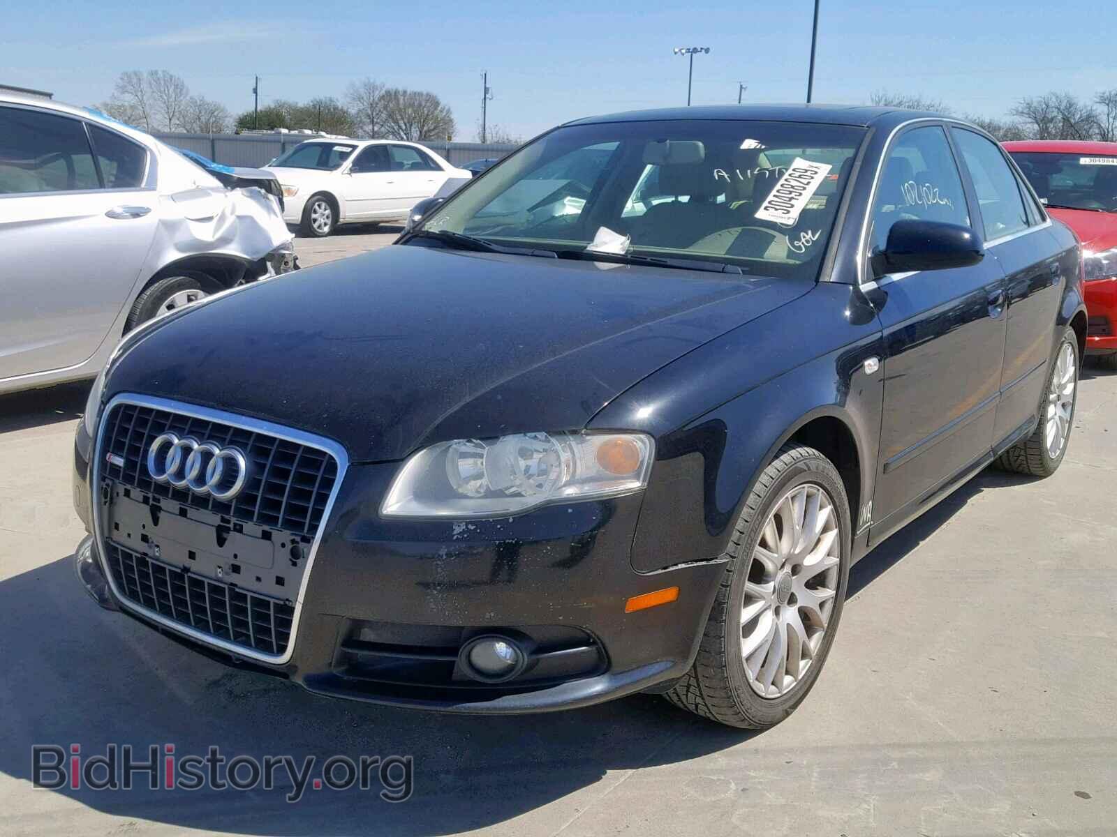 2008 AUDI A4 - VIN: WAUDF78E18A136598 - Фото 2