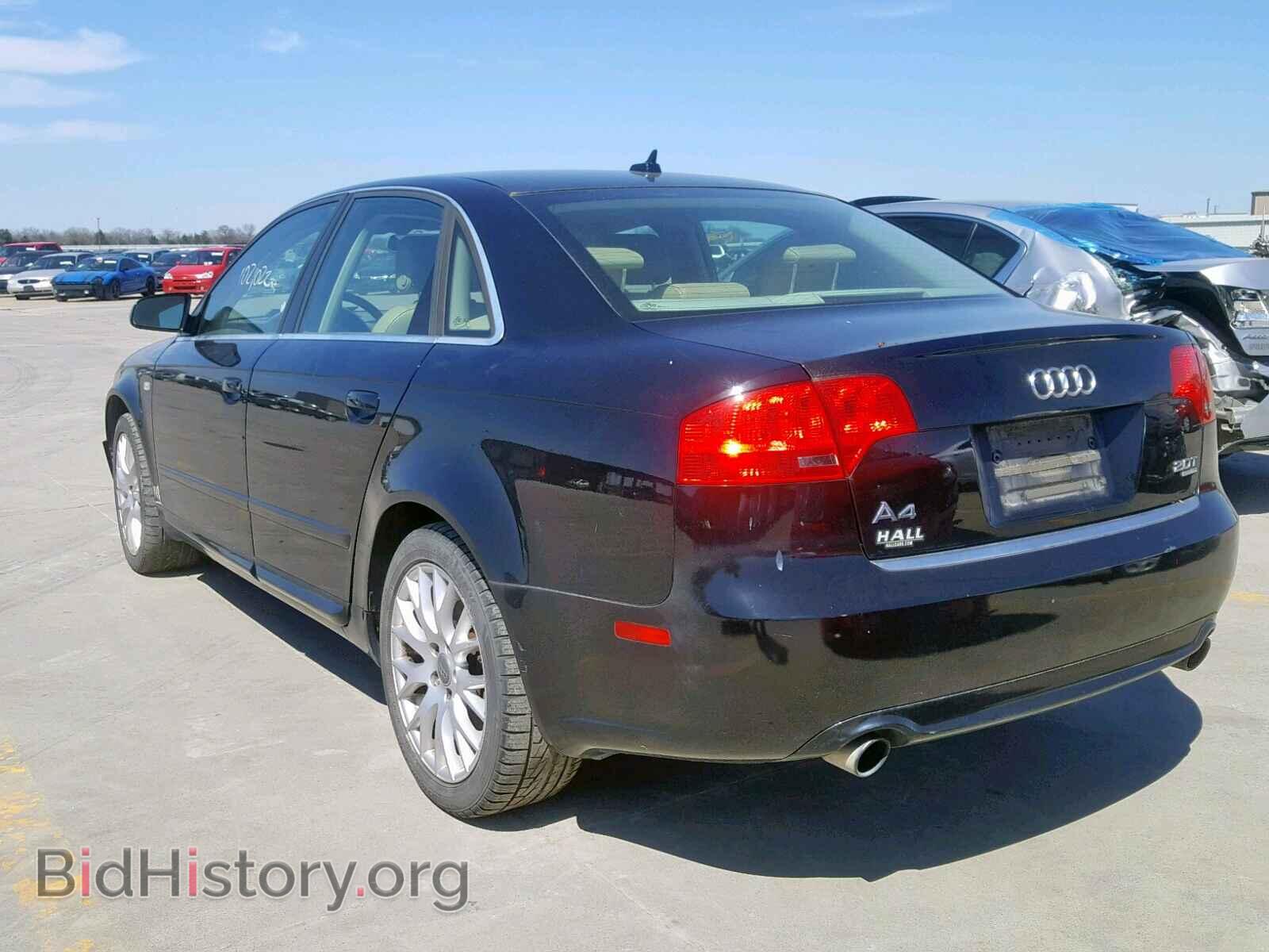 2008 AUDI A4 - VIN: WAUDF78E18A136598 - Фото 3
