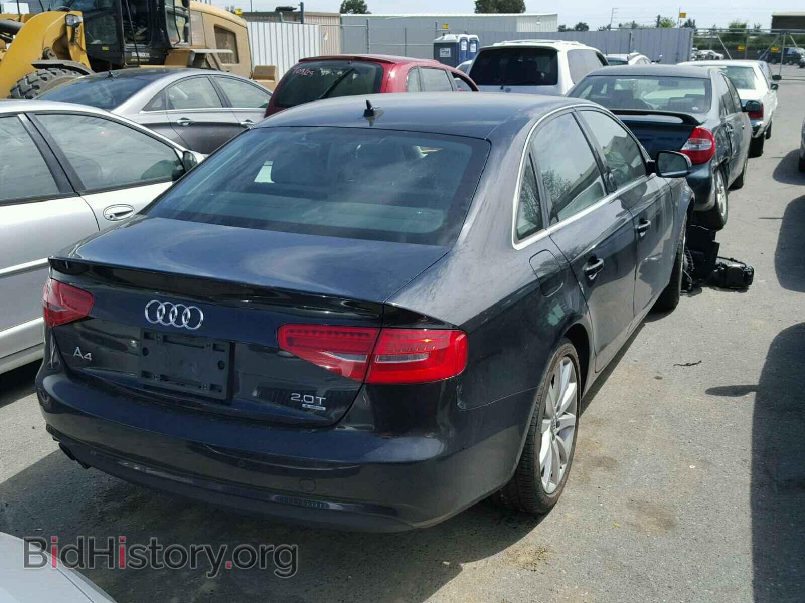 2013 AUDI A4 - VIN: WAUFFAFL0DN022084 - Фото 4