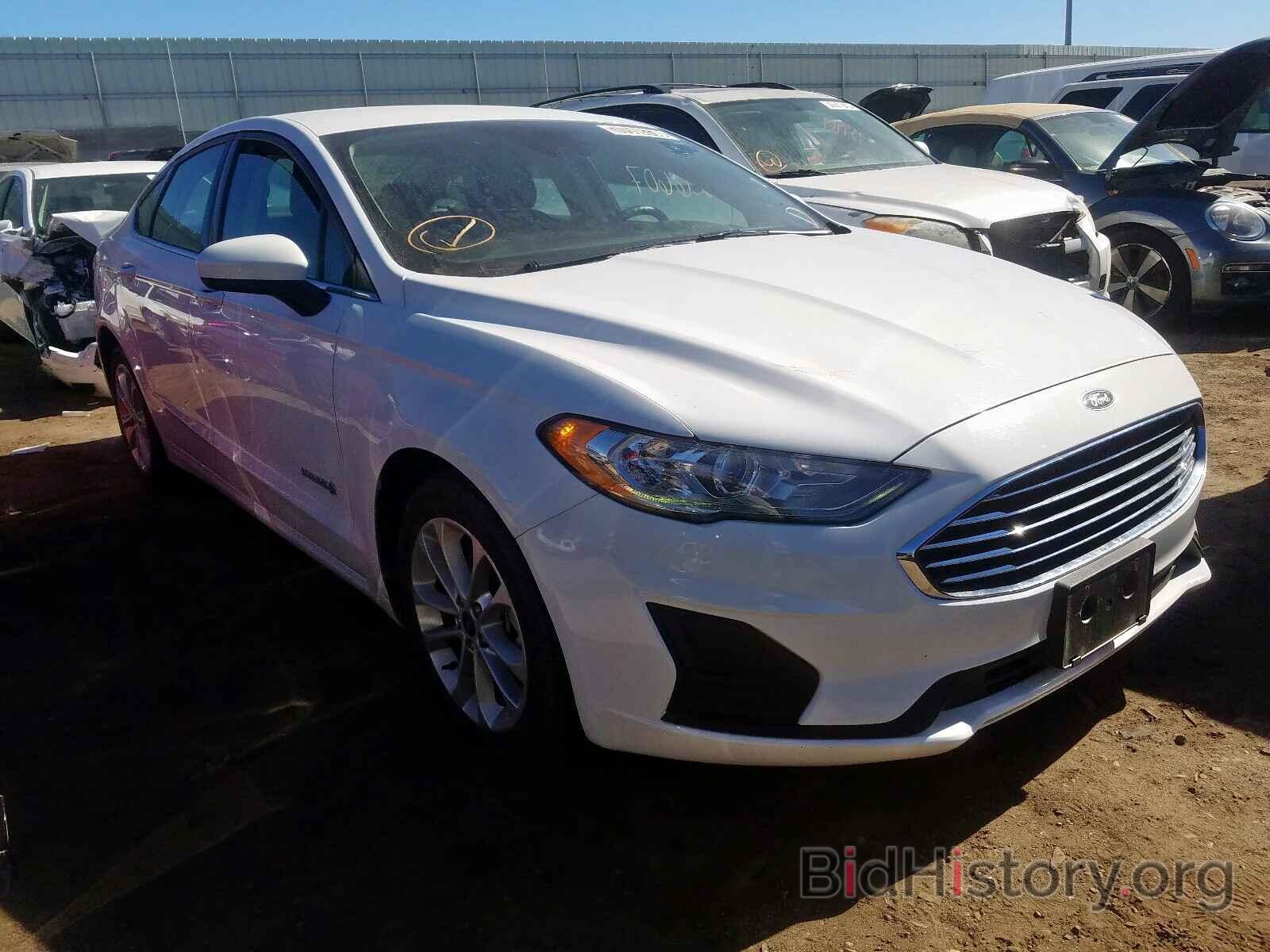 Фотография 3FA6P0LU0KR207940 - FORD FUSION SE 2019