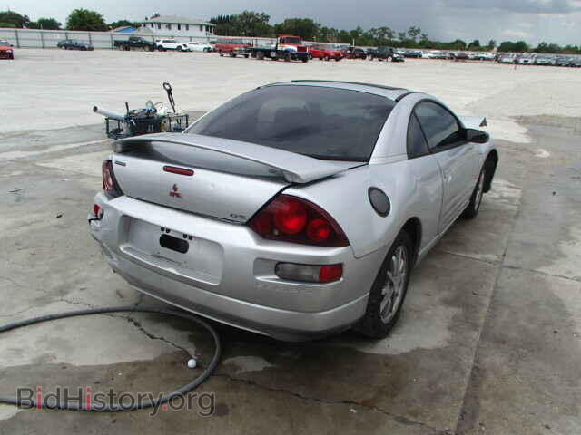 2001 MITSUBISHI ECLIPSE - VIN: 4A3AC44G81E057087 - Фото 4