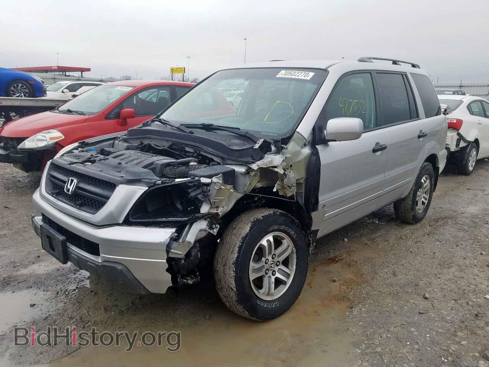2005 HONDA PILOT - VIN: 5FNYF18405B006209 - Фото 2