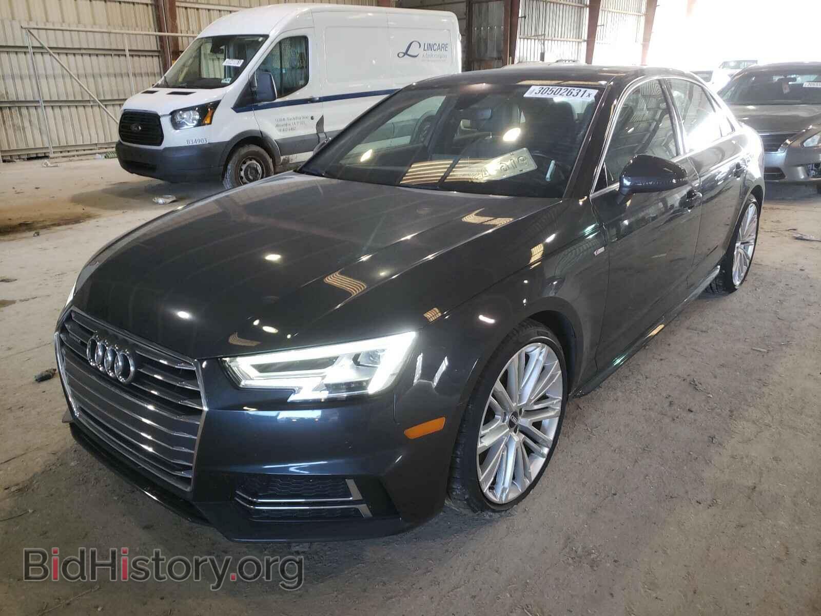 2017 AUDI A4 - VIN: WAUENAF44HN022263 - Фото 2