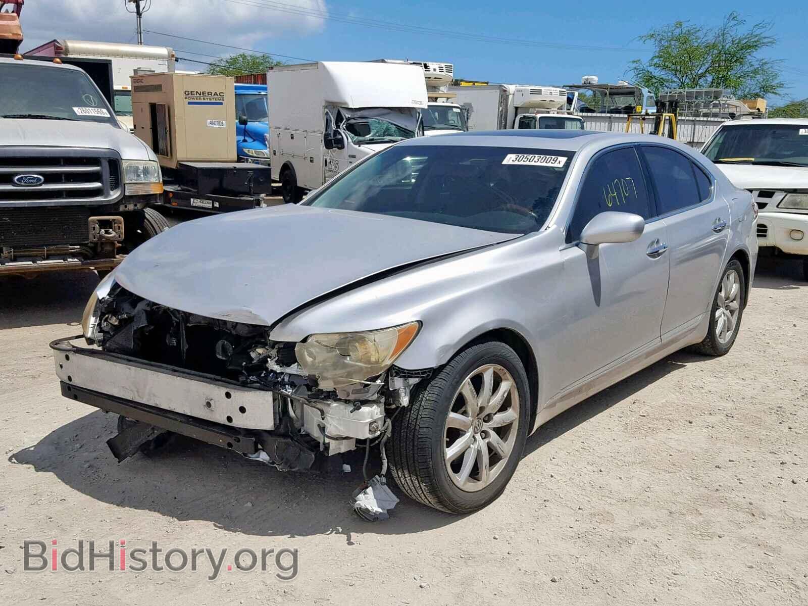 2007 LEXUS LS460 - VIN: JTHBL46F275037436 - Фото 2
