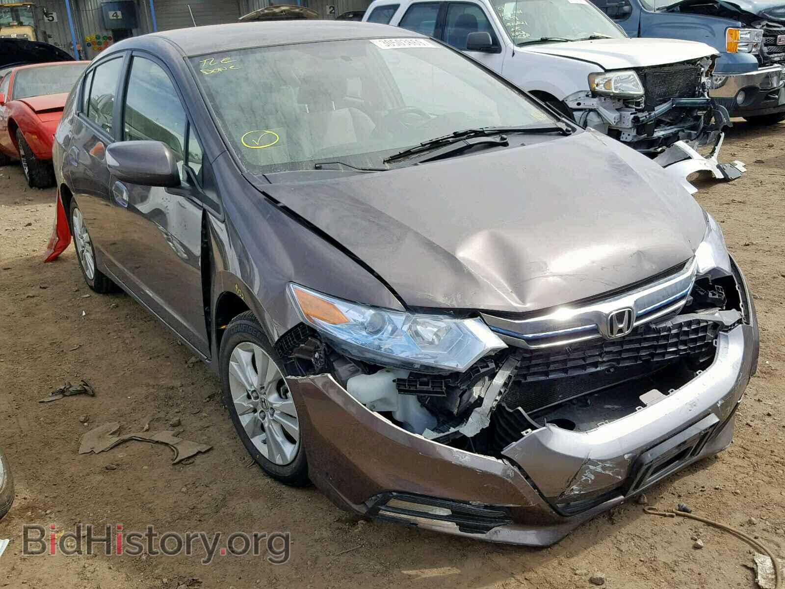 Photo JHMZE2H72CS004905 - HONDA INSIGHT 2012