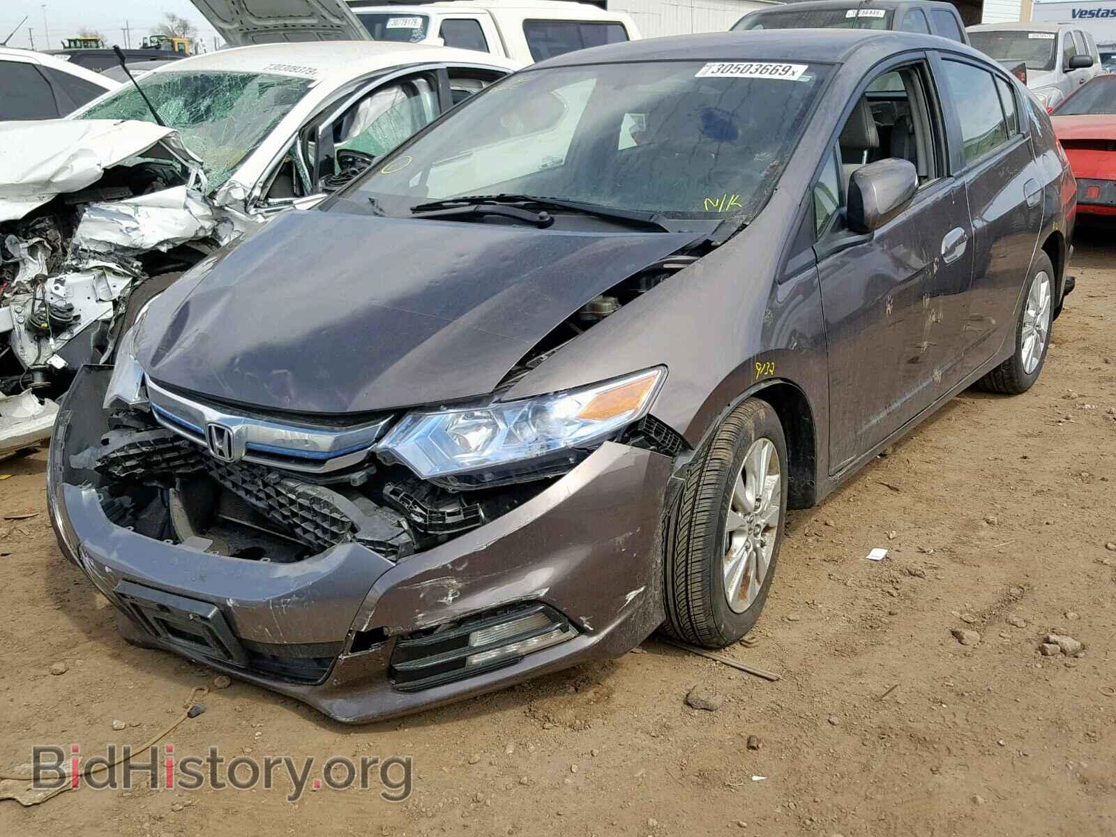 2012 HONDA INSIGHT - VIN: JHMZE2H72CS004905 - Фото 2
