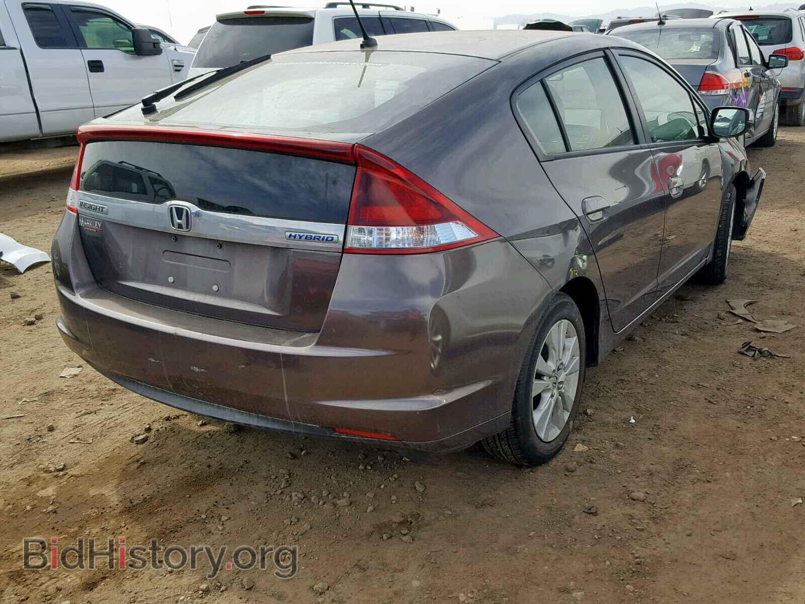 2012 HONDA INSIGHT - VIN: JHMZE2H72CS004905 - Фото 4