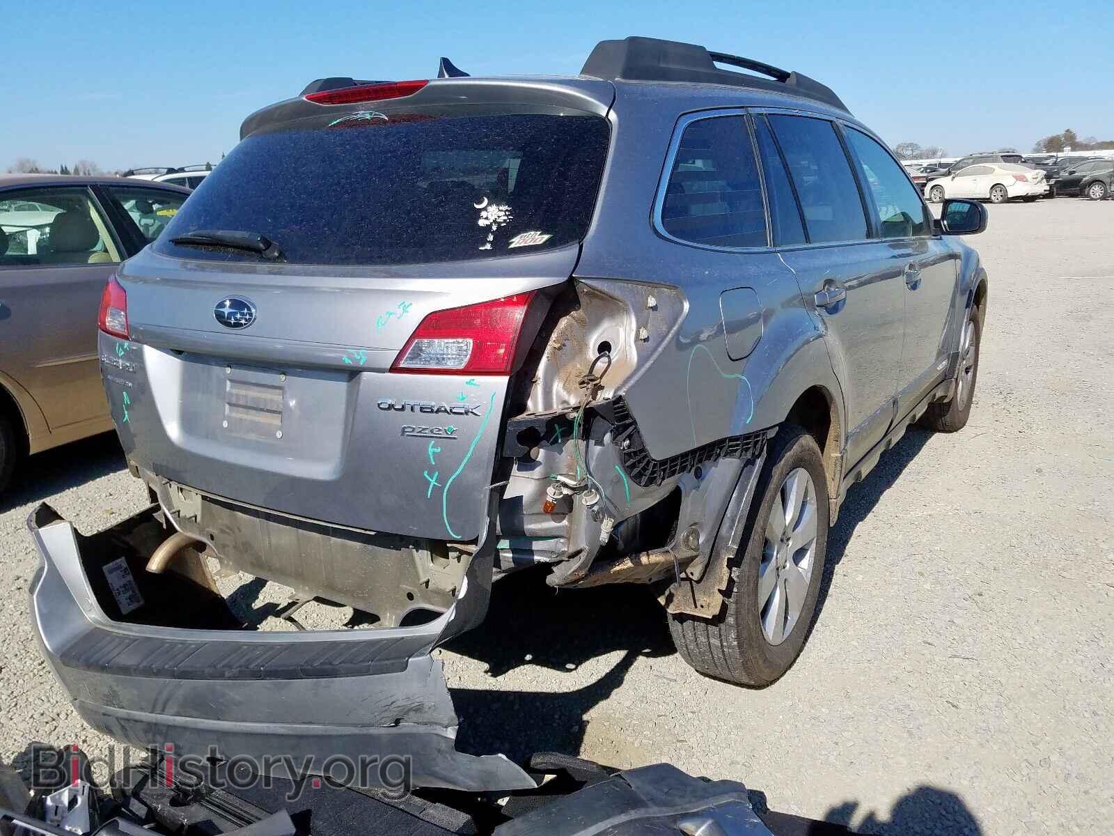 2011 SUBARU OUTBACK - VIN: 4S4BRBLC7B3371170 - Фото 4