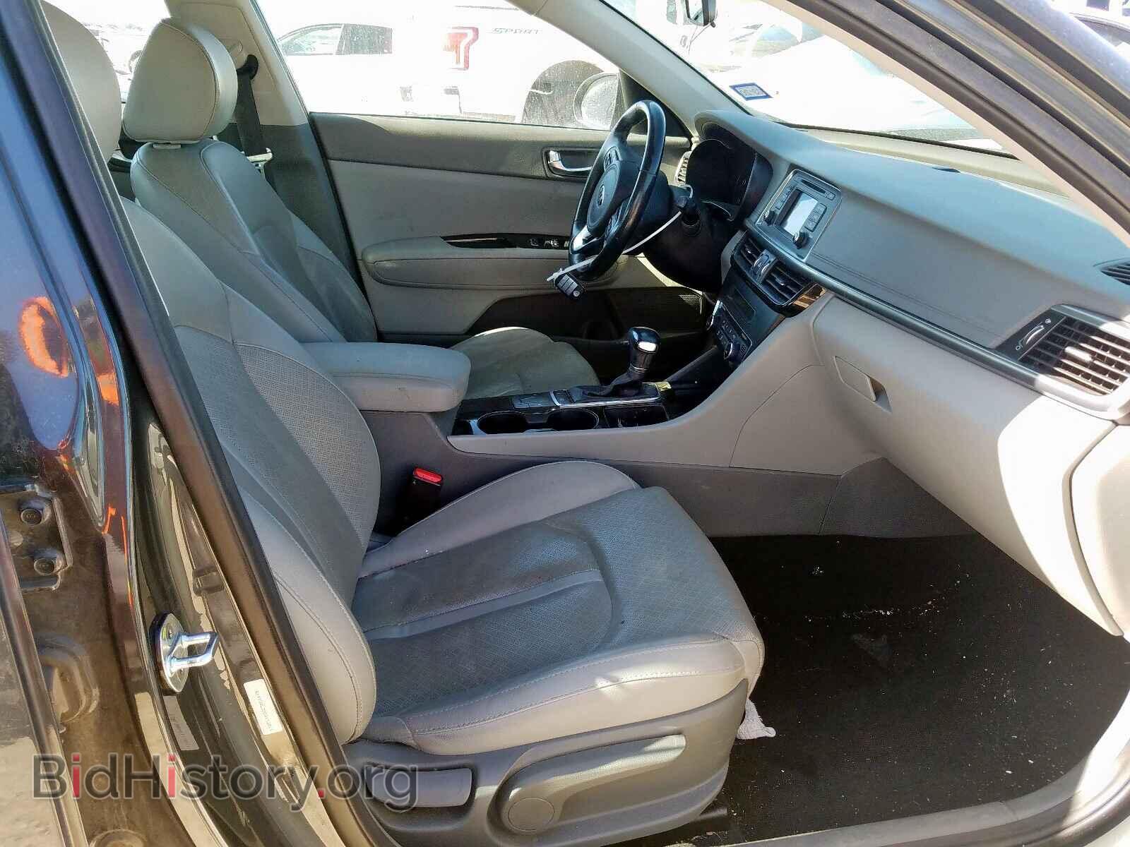 2016 KIA OPTIMA - VIN: 5XXGU4L38GG113011 - Фото 5