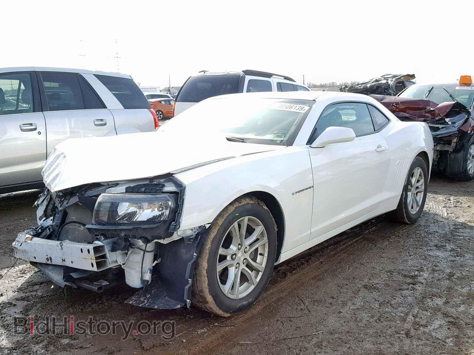 2014 CHEVROLET CAMARO - VIN: 2G1FA1E31E9305299 - Фото 2