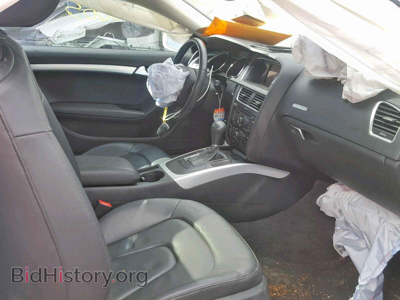 2012 AUDI A5 PREMIUM - VIN: WAUCFAFR0CA004018 - Photo 5
