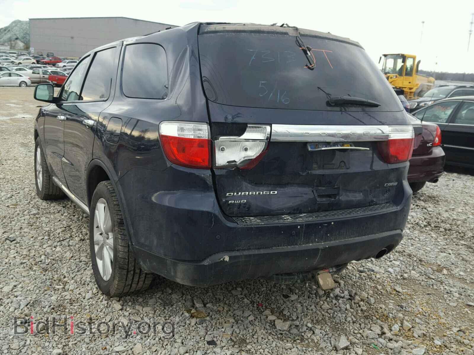 2013 DODGE DURANGO - VIN: 1C4RDJDG4DC597313 - Фото 3