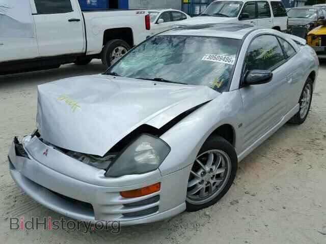 2001 MITSUBISHI ECLIPSE - VIN: 4A3AC54H01E213900 - Фото 2