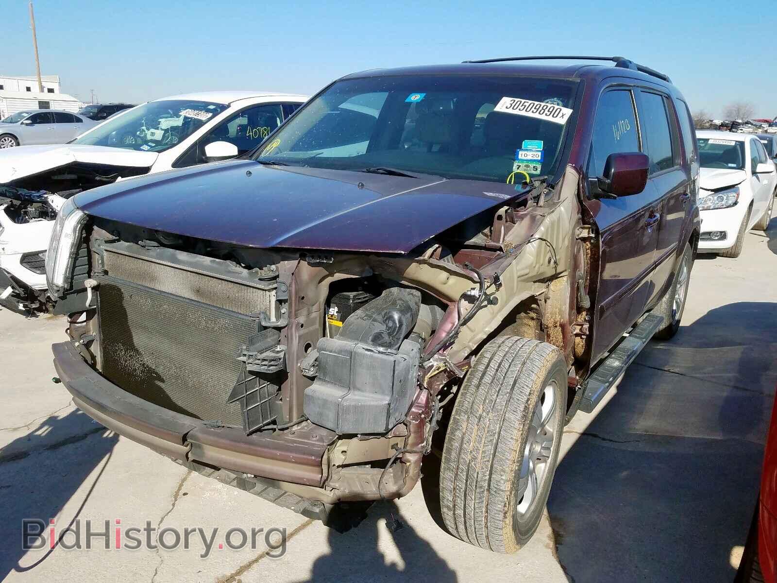 2012 HONDA PILOT - VIN: 5FNYF3H52CB021991 - Фото 2