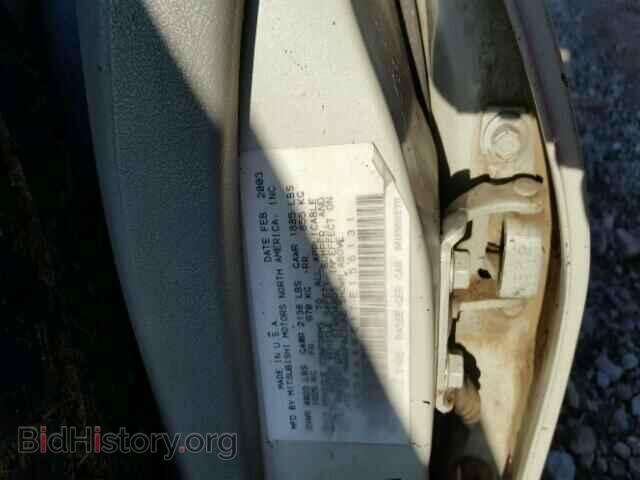 2003 MITSUBISHI GALANT - VIN: 4A3AA46G13E156131 - Фото 10
