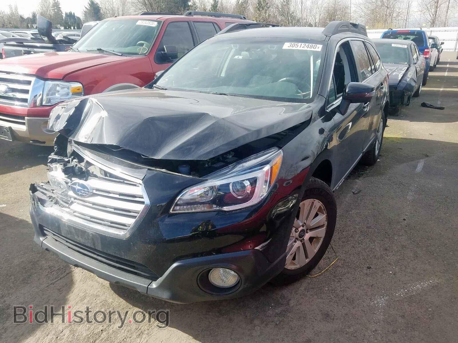 2015 SUBARU OUTBACK - VIN: 4S4BSBFC4F3302586 - Фото 2