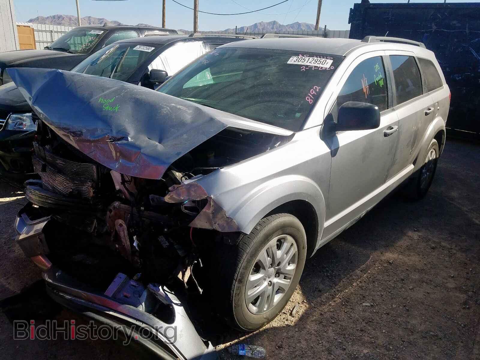 2017 DODGE JOURNEY - VIN: 3C4PDCAB8HT568192 - Фото 2