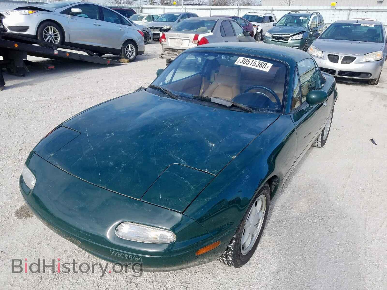 1991 MAZDA MX5 - VIN: JM1NA3514M1221462 - Фото 2