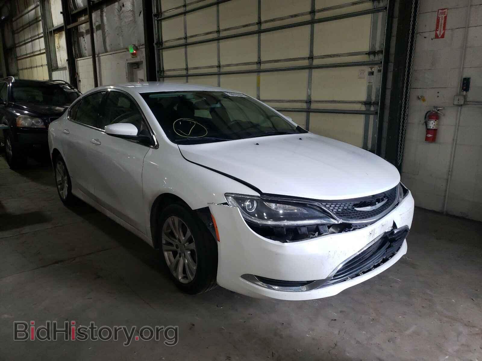 Фотография 1C3CCCAB5GN159040 - CHRYSLER 200 2016