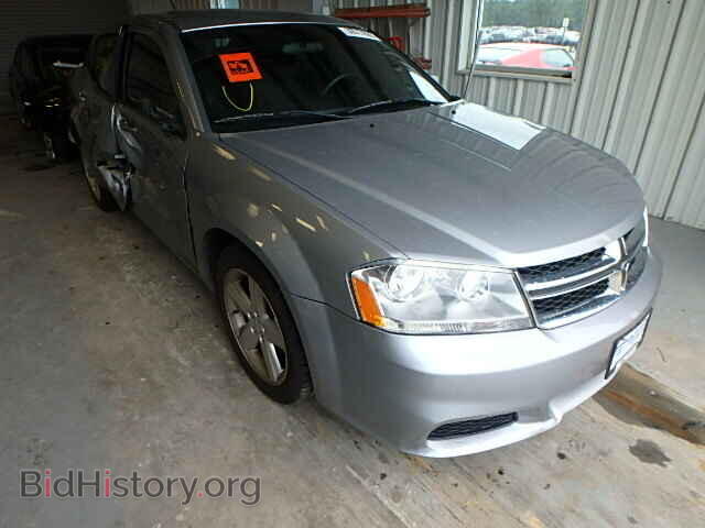 Photo 1C3CDZAB2DN591886 - DODGE AVENGER 2013