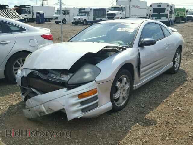 2001 MITSUBISHI ECLIPSE - VIN: 4A3AC54H51E072967 - Фото 2