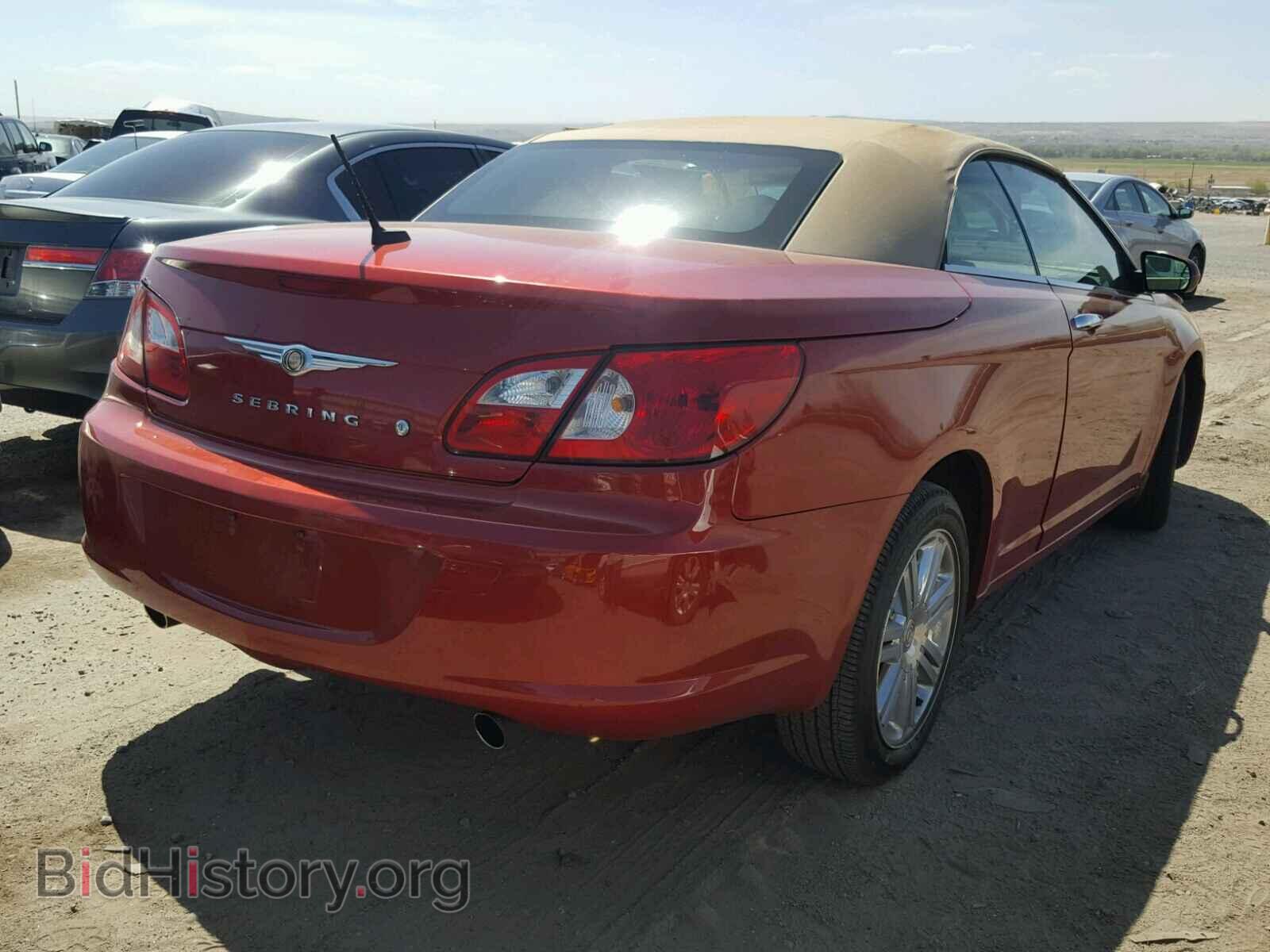 2008 CHRYSLER SEBRING - VIN: 1C3LC65M18N634066 - Фото 4