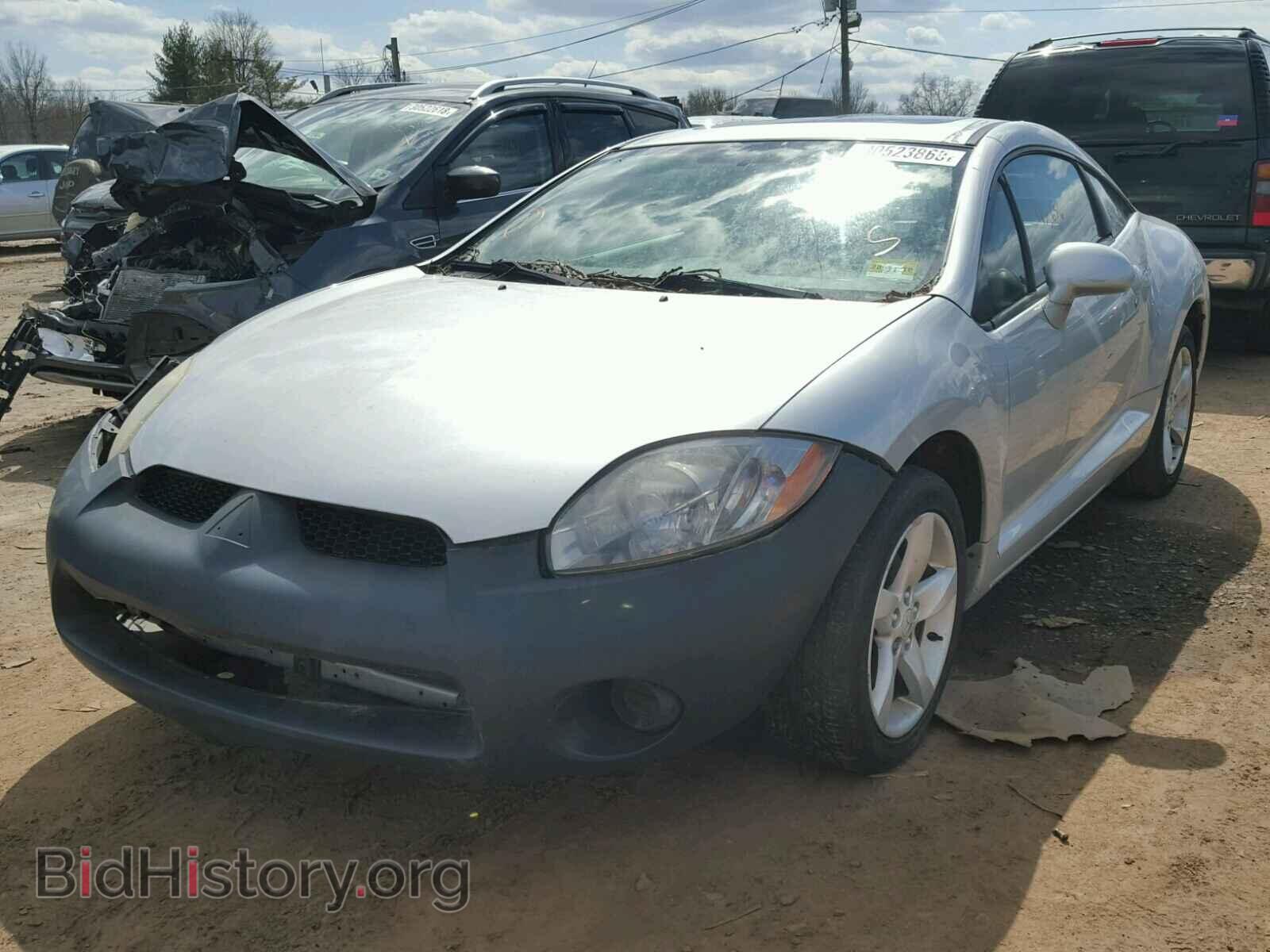 2007 MITSUBISHI ECLIPSE - VIN: 4A3AK24F47E026653 - Фото 2