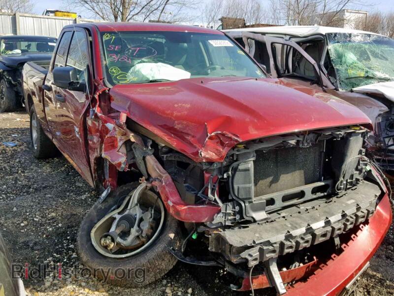 2013 RAM 1500 ST (VIN 1C6RR7FT8DS685809) — photo 1 of 10, Copart, damage: front end