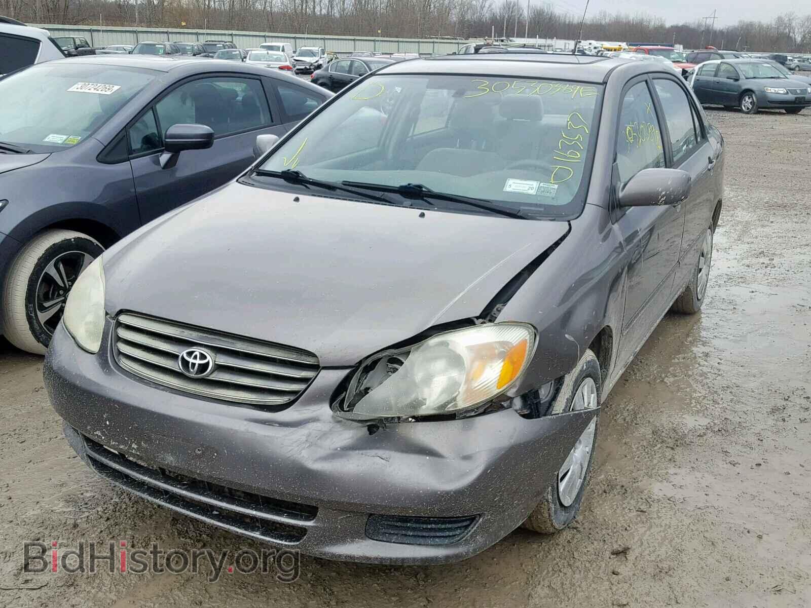 2003 TOYOTA COROLLA - VIN: 2T1BR32E23C028224 - Фото 2
