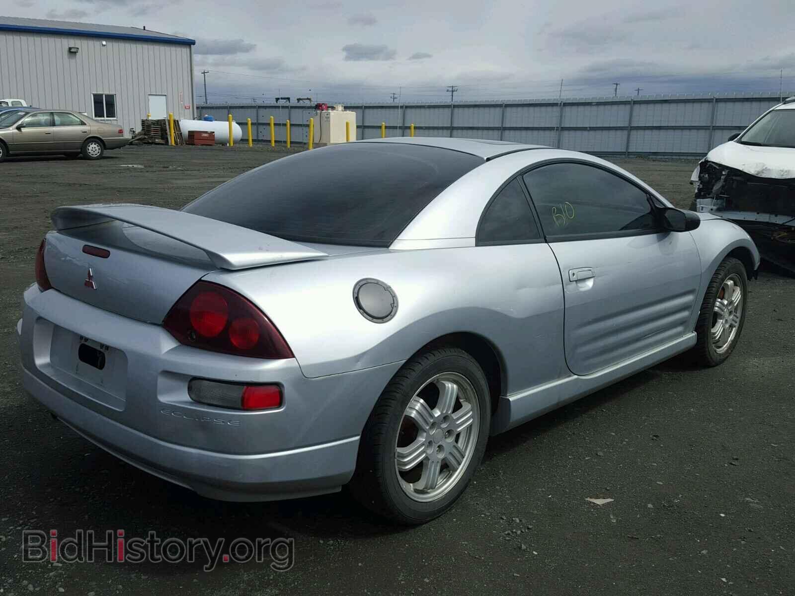 2001 MITSUBISHI ECLIPSE - VIN: 4A3AC84H61E057847 - Фото 4