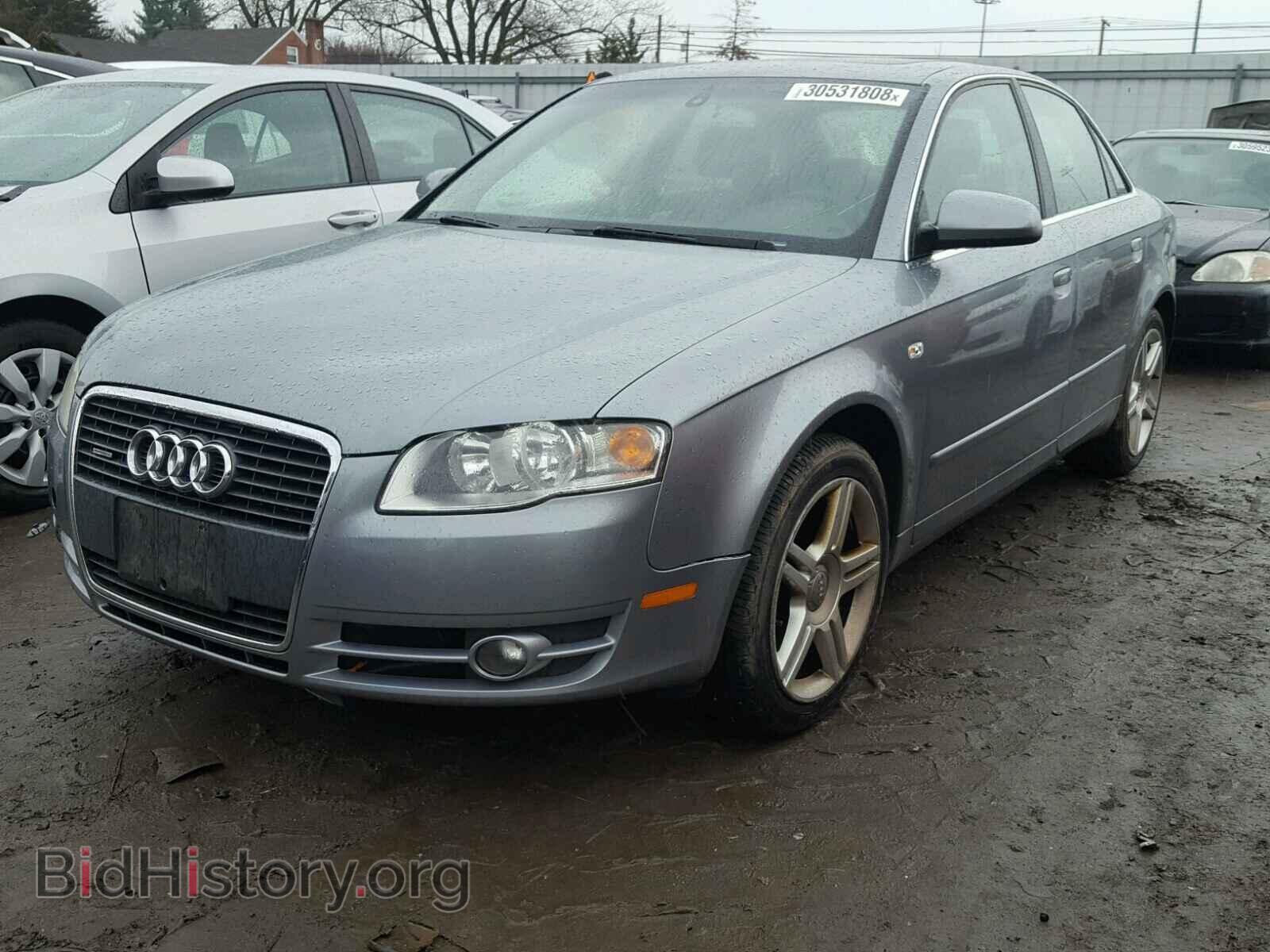 2006 AUDI A4 - VIN: WAUDF78E96A066734 - Фото 2