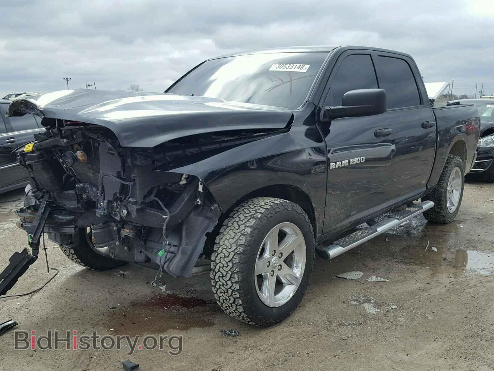 2012 DODGE RAM 1500 - VIN: 1C6RD7KTXCS227272 - Фото 2