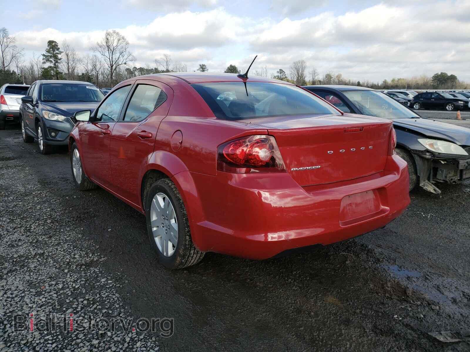 2013 DODGE AVENGER - VIN: 1C3CDZAB1DN742703 - Фото 3