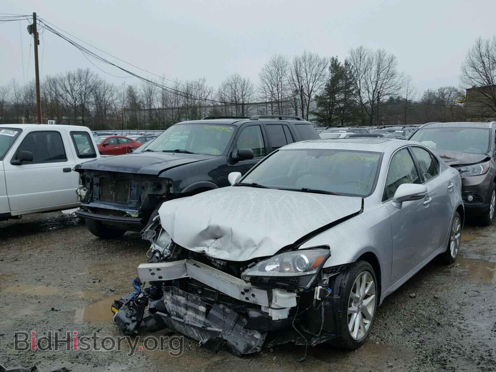 2012 LEXUS IS250 - VIN: JTHCF5C22C5059126 - Фото 2