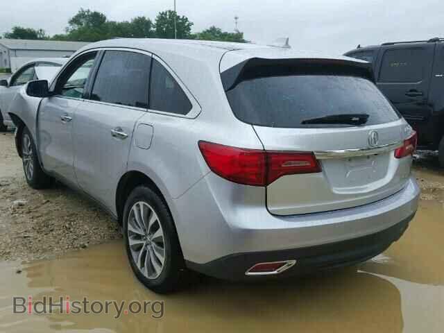2014 ACURA MDX - VIN: 5FRYD4H43EB017419 - Фото 3