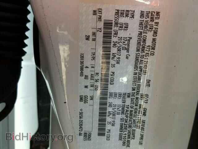 2014 FORD FOCUS - VIN: 1FADP3K25EL110180 - Photo 10