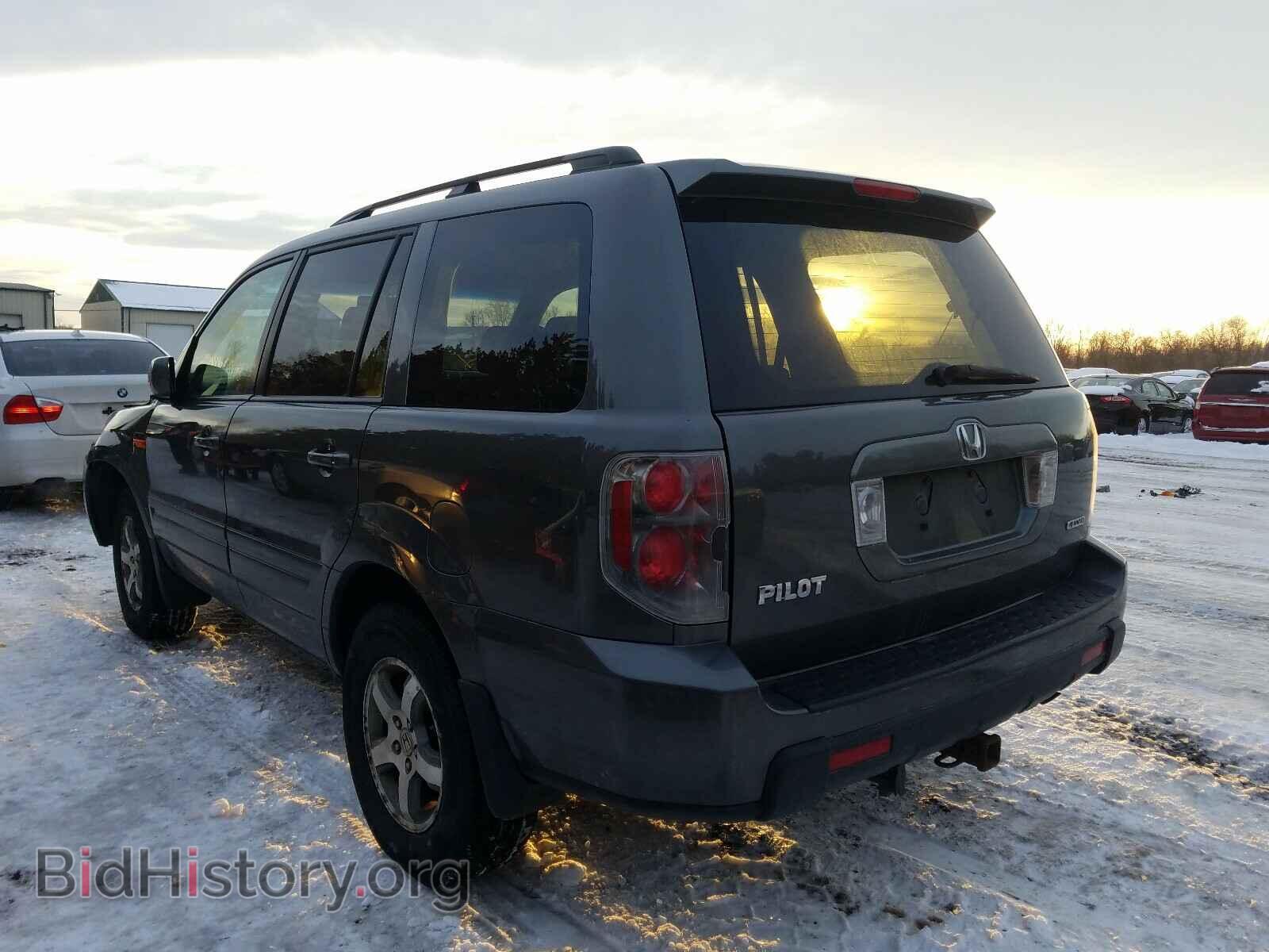 2007 HONDA PILOT - VIN: 2HKYF18507H505525 - Фото 3