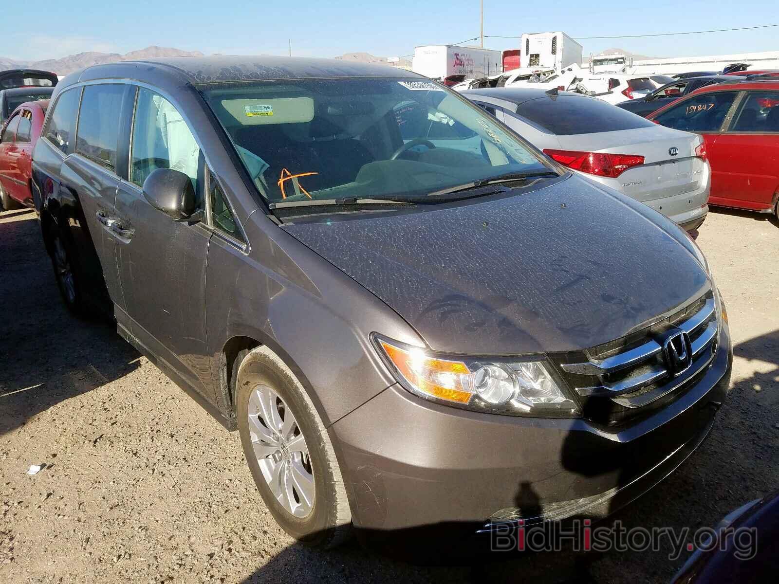 Фотография 5FNRL5H43GB166253 - HONDA ODYSSEY EX 2016