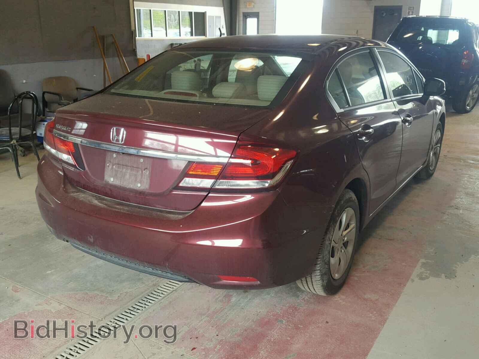 2013 HONDA CIVIC - VIN: 2HGFB2F57DH530830 - Фото 4