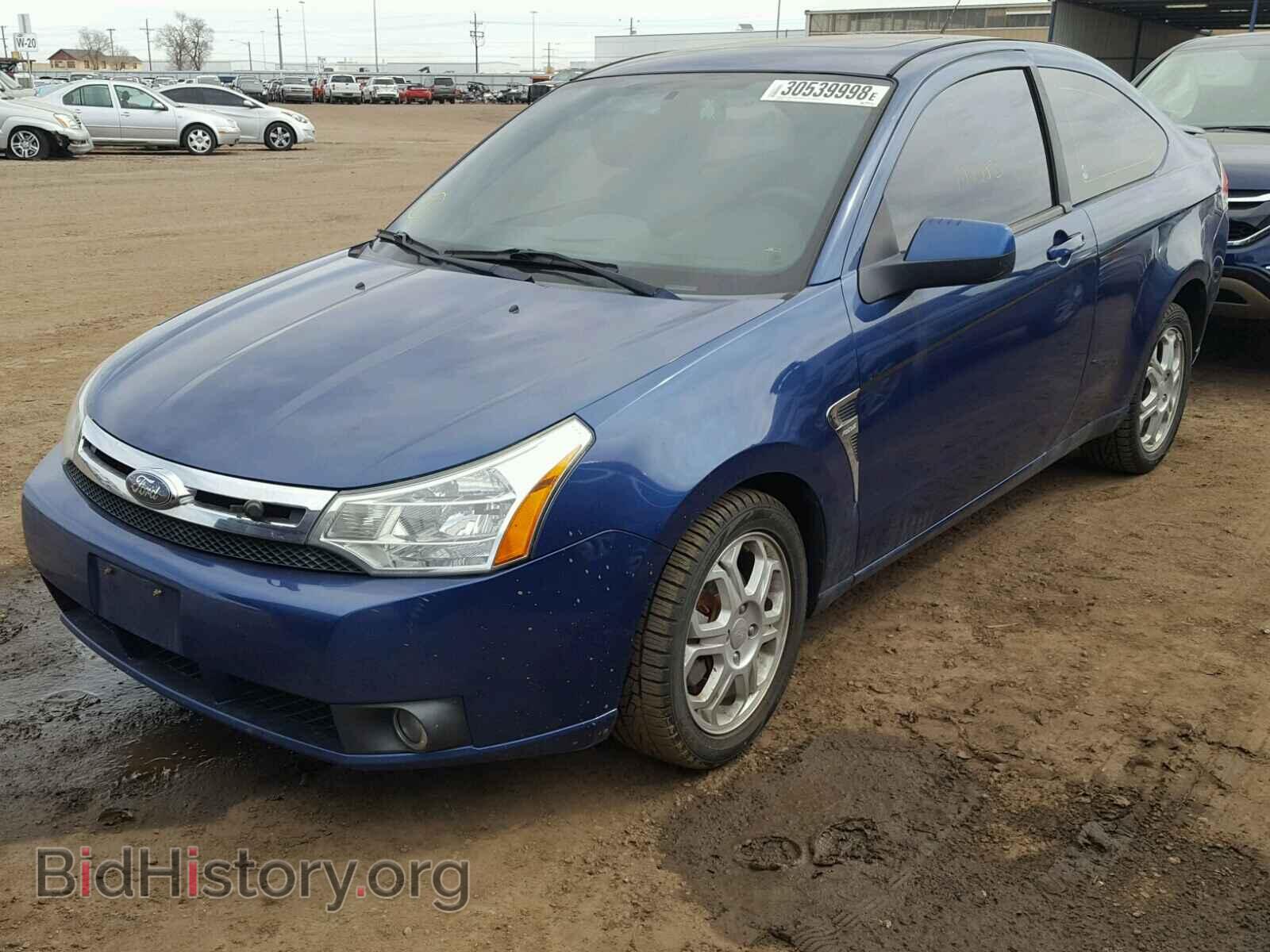 2008 FORD FOCUS - VIN: 1FAHP33N38W192472 - Фото 2