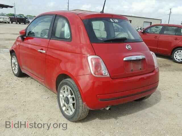 2012 FIAT 500 - VIN: 3C3CFFAR5CT112719 - Фото 3
