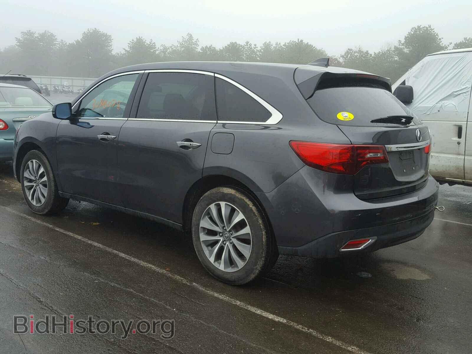 2014 ACURA MDX - VIN: 5FRYD4H41EB047454 - Photo 3