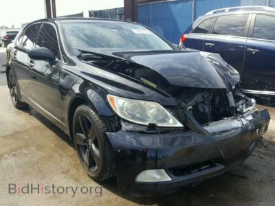 2007 Lexus LS460 LS 460, черный — VIN JTHBL46F475040547, Copart