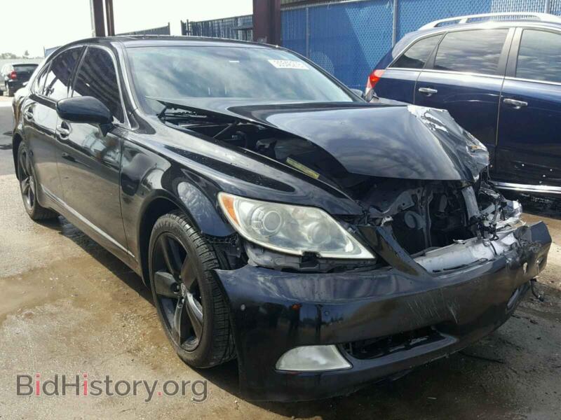 2007 Lexus LS460 LS 460 (VIN JTHBL46F475040547) — photo 1 of 10, Copart, damage: front end