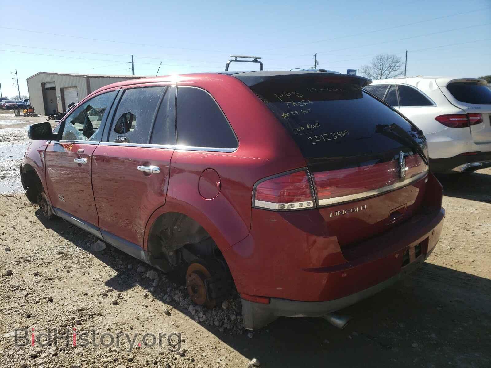 2008 LINCOLN MKX - VIN: 2LMDU68C28BJ07018 - Фото 3