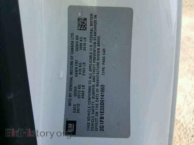 2013 CHEVROLET CAMARO - VIN: 2G1FB1E33D9141663 - Фото 10