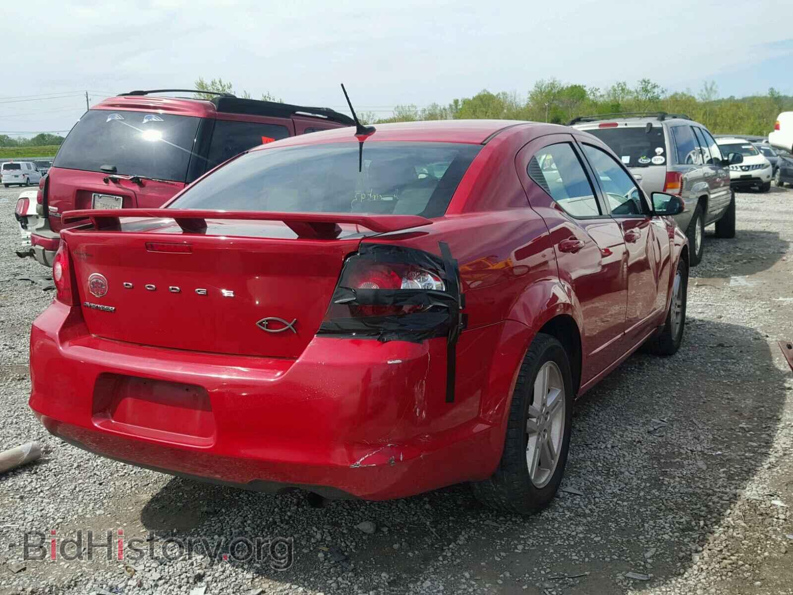 2012 DODGE AVENGER - VIN: 1C3CDZCB1CN185206 - Photo 4
