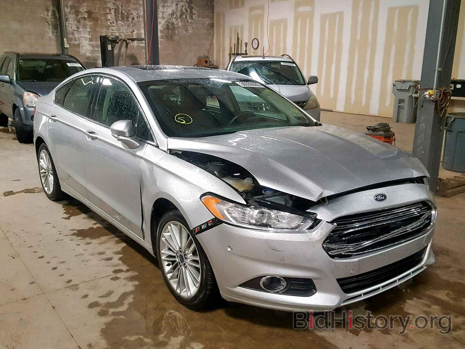 Фотография 3FA6P0T94GR137250 - FORD FUSION SE 2016