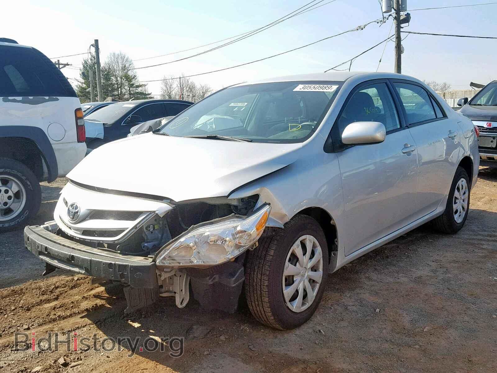 2011 TOYOTA COROLLA BA - VIN: 2T1BU4EE7BC732658 - Фото 2